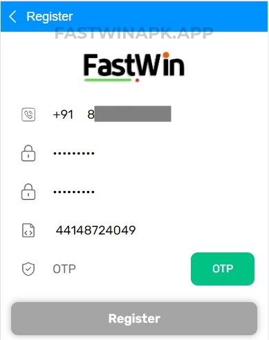 Fastwin Registration